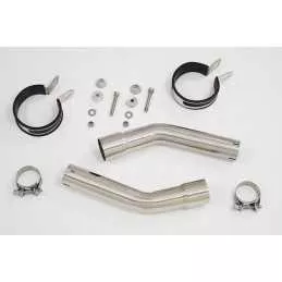 GL1500 GL 1500 GOLDWING Kit / Silencieux Rond En Inox 350mm