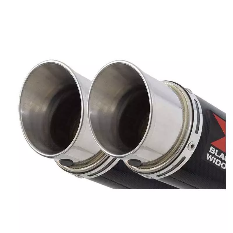 Suzuki DL1000 V-Strom 1000 Silencieux Kit / Silencieux GP Rond En Carbone 350mm