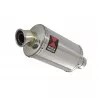 Suzuki RV 125 / RV 250 VAN VAN 2003 - 2018 Silencieux Ovale en Inox 230mm