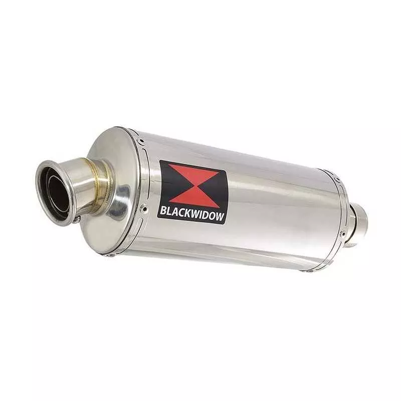 HONDA NT650 NT 650 DEAUVILLE Tube de raccord et Silencieux Ovale En Inox 300mm