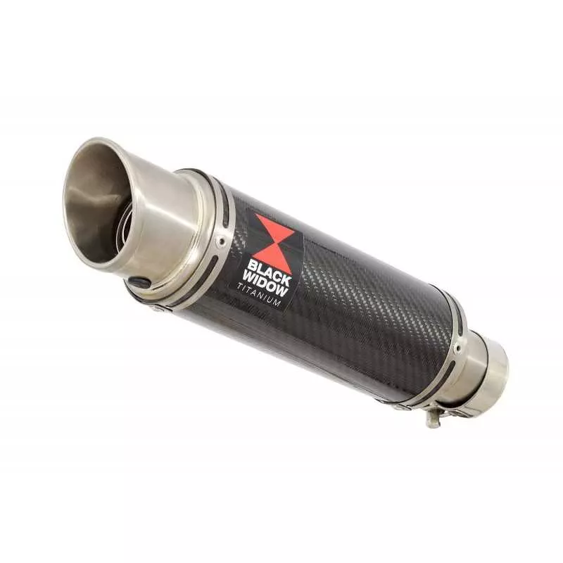 YBR 125 2005 - 2017 Ligne complète & Silencieux Rond GP Style en Carbone + Canule en Titane 230mm