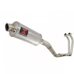 YZF R3 YZF R25 2015 - 2017 Decata Ligne complète + Silencieux Ovale En Inox 300mm