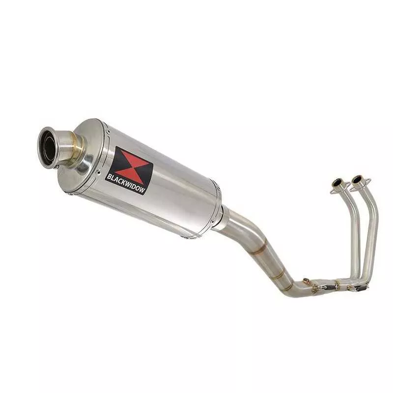 YZF R3 YZF R25 2015 - 2017 Decata Ligne complète + Silencieux Ovale En Inox 300mm