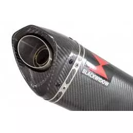 YZF R3 YZF R25 2015 - 2017 Decata Ligne complète + Silencieux Tri Ovale En Carbone 250mm