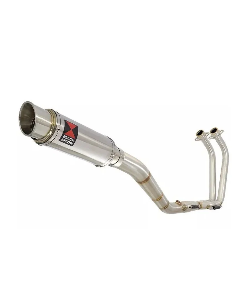 YZF R3 YZF R25 2015 - 2017 Decata Ligne complète + Silencieux Rond GP Style En Inox 230mm