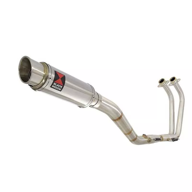 YZF R3 YZF R25 2015 - 2017 Decata Ligne complète + Silencieux Rond GP Style En Inox 230mm