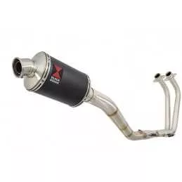 YZF R3 YZF R25 2015 - 2017 Decata Ligne complète + Silencieux Ovale Noir En Inox 230mm