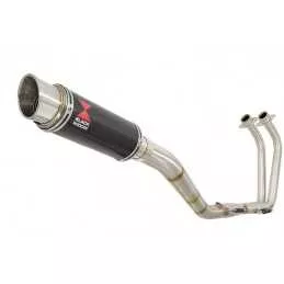 YZF R3 YZF R25 2015 - 2017 Decata Ligne complète + Silencieux GP Style Rond En Carbone 230mm