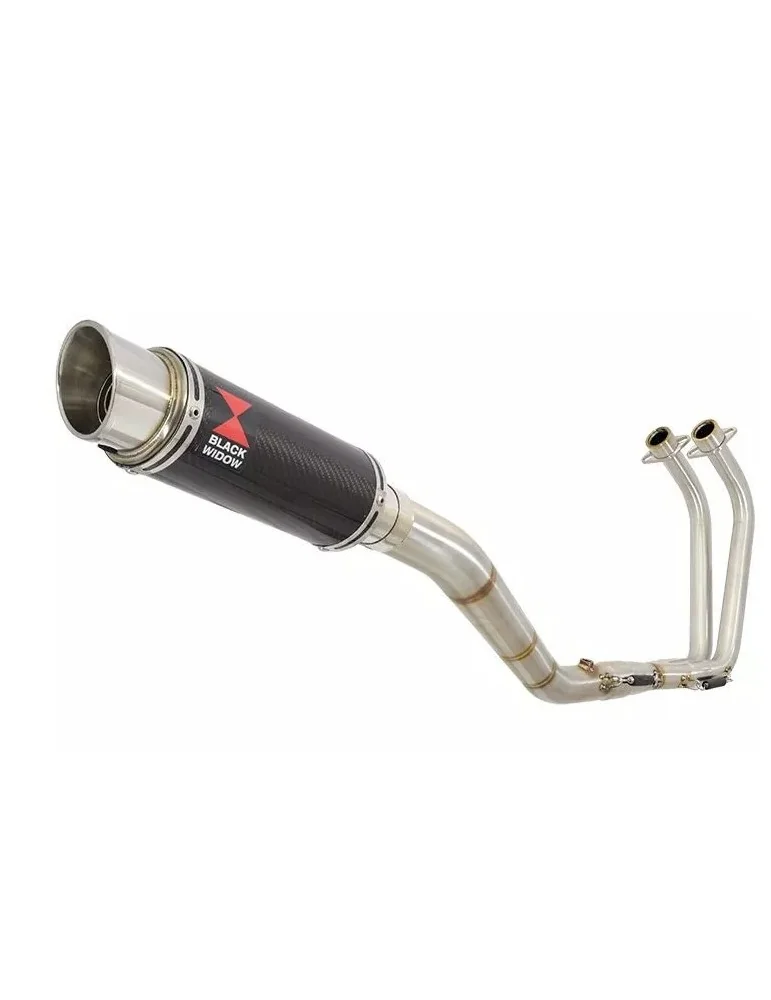 YZF R3 YZF R25 2015 - 2017 Decata Ligne complète + Silencieux GP Style Rond En Carbone 230mm