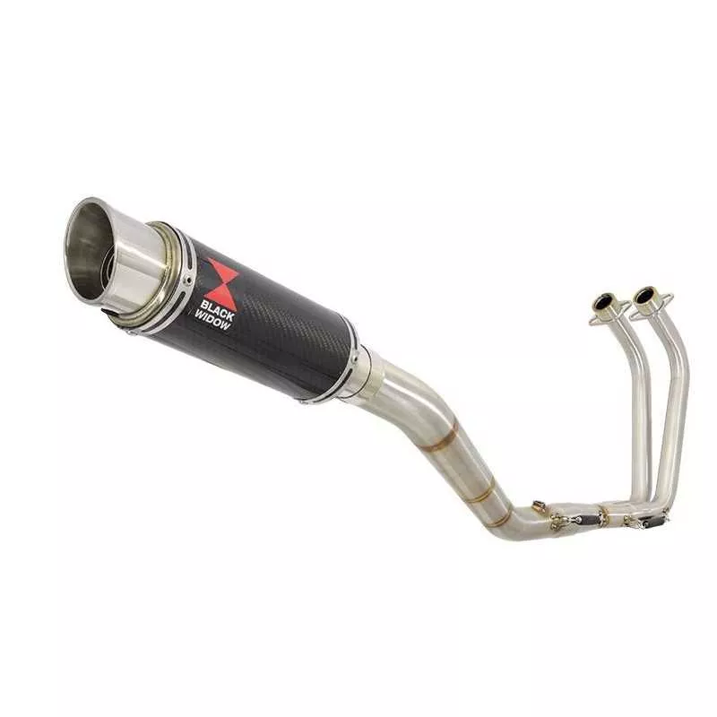 YZF R3 YZF R25 2015 - 2017 Decata Ligne complète + Silencieux GP Style Rond En Carbone 230mm