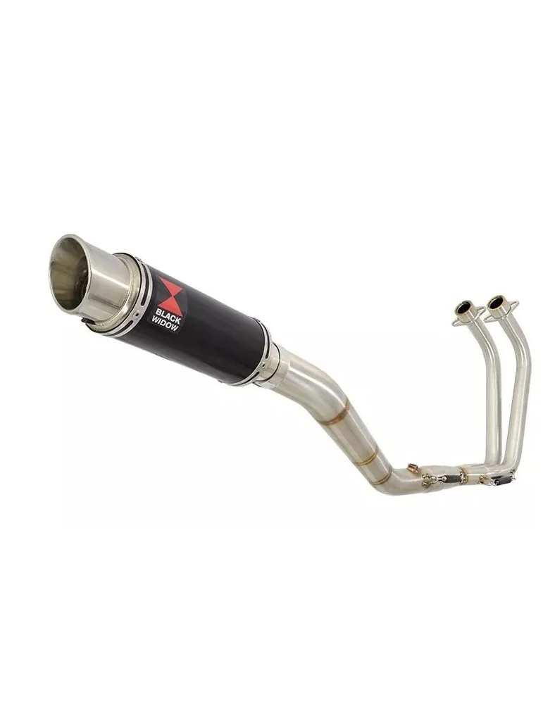 YZF R3 YZF R25 2015 - 2017 Decata Ligne complète + Silencieux GP Style Rond Noir En Inox 230mm