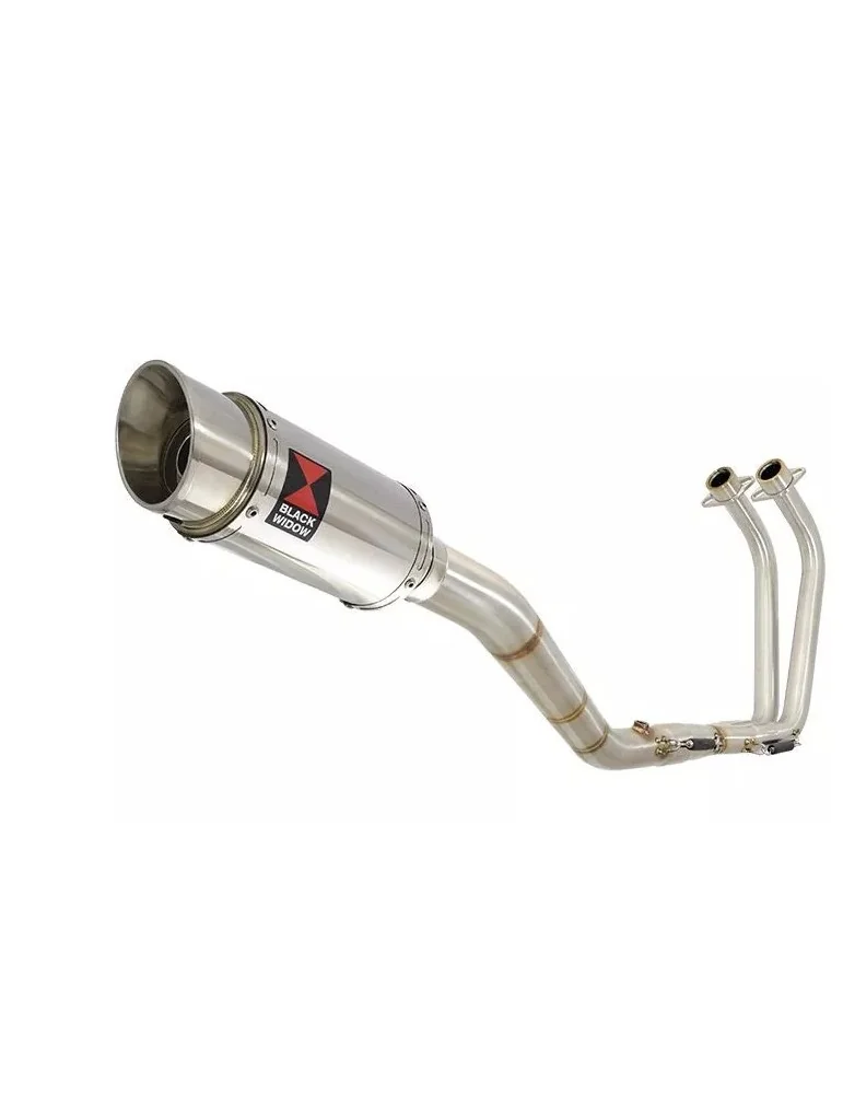 YZF R3 YZF R25 2015 - 2017 Decata Ligne complète + Silencieux Rond En Inox 200mm