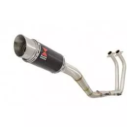 YZF R3 YZF R25 2015 - 2017 Decata Ligne complète + Silencieux Rond En Carbone 200mm