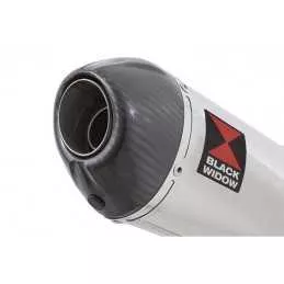 YZF R3 YZF R25 2015 - 2017 Decata Ligne complète + Silencieux Ovale En Inox + Canule En Carbone 200mm