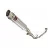 Honda NC 700 750 Integra 700 750 Decata Ligne complète / Silencieux Rond GP Style Inox 350mm