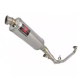 Honda NC 700 750 Integra 700 750 Decata Ligne complète / Silencieux Rond Inox 300mm