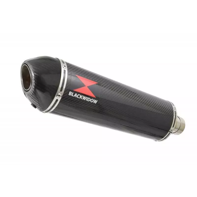 KAWASAKI ZX7R ZX-7R Ligne complète & Silencieux Ovale En Carbone 400mm