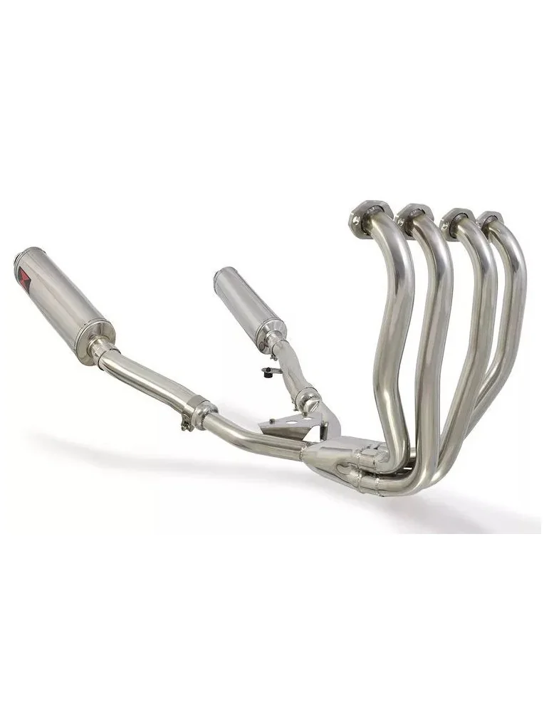 ZZR400 ZZR 400 4-2 Ligne complètes & Ovale Silencieux En Inox 400mm