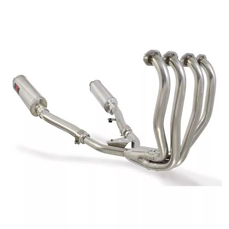ZZR400 ZZR 400 4-2 Ligne complètes & Ovale Silencieux En Inox 300mm