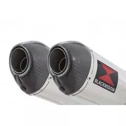 GL1500 GL 1500 GOLDWING Kit / Silencieux Ovale En Inox + Carbone Tip 300mm