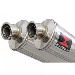 GL1500 GL 1500 GOLDWING kit / Silencieux Ovale En Inox 300m