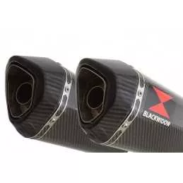 GL1500 GL 1500 GOLDWING Kit & Silencieux Hexagonale En Carbone 300mm