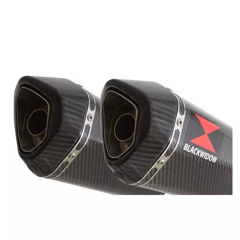 GL1500 GL 1500 GOLDWING Kit & Silencieux Hexagonale En Carbone 300mm