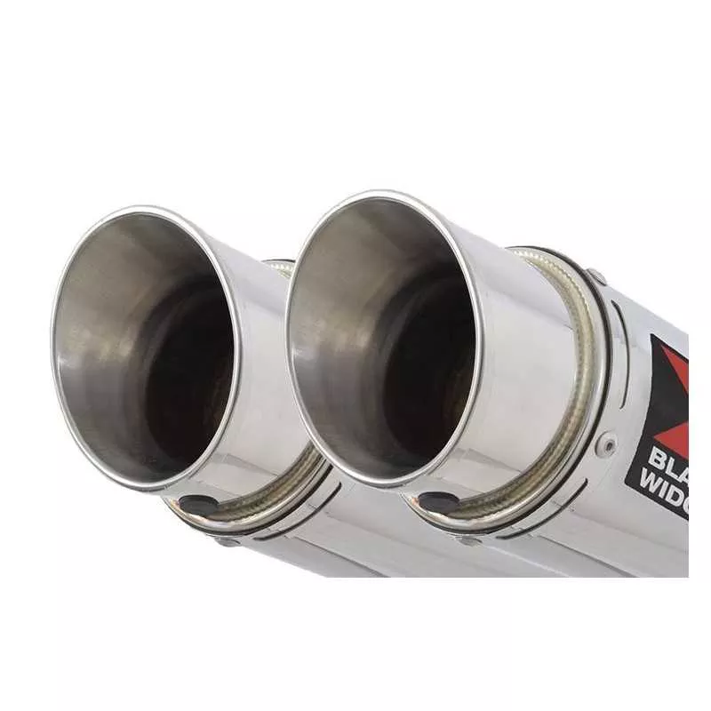 GL1500 GL 1500 GOLDWING Kit / Silencieux Rond GP Style En Inox 230mm