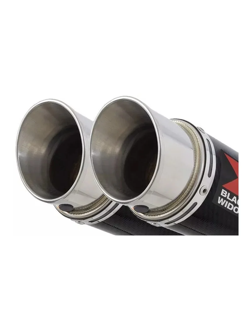 GL1500 GL 1500 GOLDWING Kit / Silencieux GP Rond En Carbone 230mm