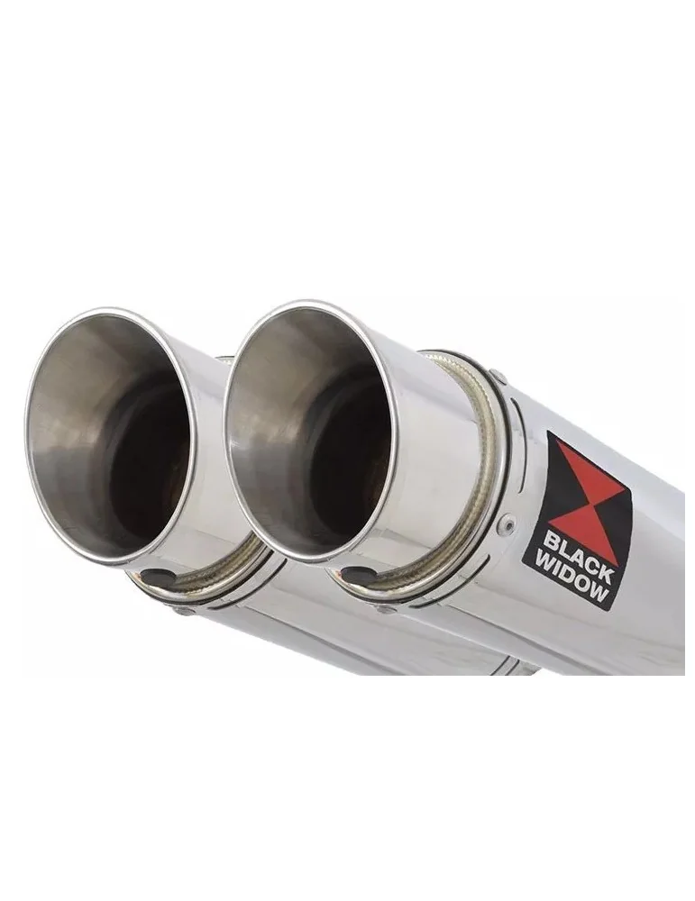 GL1500 GL 1500 GOLDWING kit / Silencieux Rond En Inox 200mm