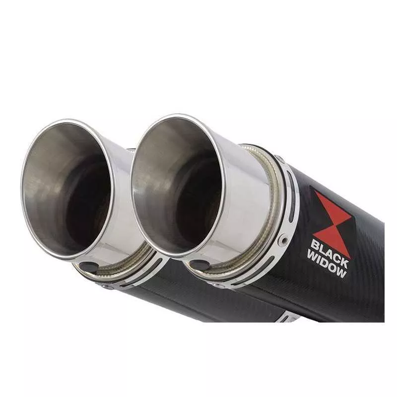 GL1500 GL 1500 GOLDWING Kit & Silencieux Rond En Carbone 200mm