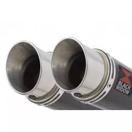 Suzuki DL1000 V-Strom 1000 Silencieux Kit / Silencieux GP Rond En Carbone 230mm