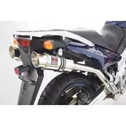 Suzuki DL1000 V-Strom 1000 Silencieux Kit / Silencieux Rond En Inox 200mm