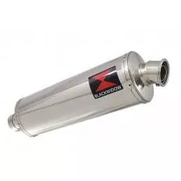R850GS exhaust Silencieux kit & Ovale Silencieux En Inox 400mm