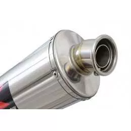 R850GS exhaust Silencieux kit & Ovale Silencieux En Inox 230mm