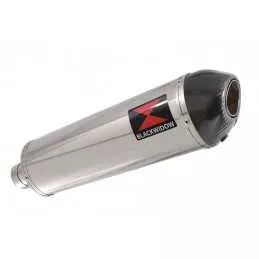 R850GS exhaust tube de raccord et Ovale Silencieux En Inox + carbon tip 400mm