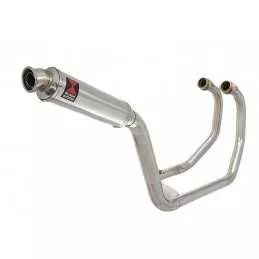 KAWASAKI KLE 500 KLE500 Ligne complète & Silencieux Rond En Inox 350mm