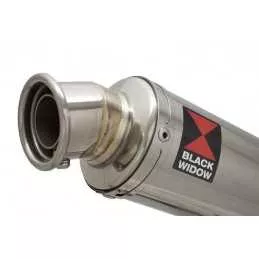 KAWASAKI KLE 500 KLE500 Ligne complète & Silencieux Rond En Inox 350mm