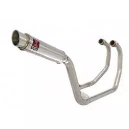 KAWASAKI KLE 500 KLE500 Ligne complète & Silencieux Rond GP Style En Inox 350mm