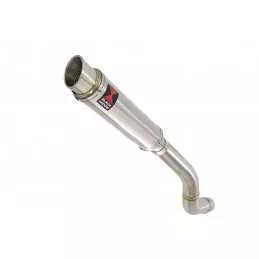 Z800 ZR800A Z800E 13 14 15 16 Tube de raccord (Link Pipe) / Silencieux Rond GP style en Inox 350mm
