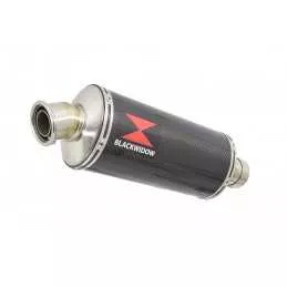 KAWASAKI ZX7R ZX-7R Ligne complète & Silencieux Ovale En Carbone 300mm