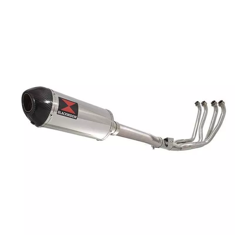 YZF1000 YZF1000R 1996-2003 Thunderace Ligne complète & Silencieux Ovale En Inox + Canule En Carbone 300mm