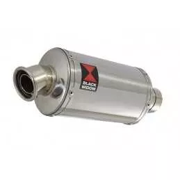 HONDA NT650 NT 650 DEAUVILLE Tube de raccord et Silencieux Ovale En Inox 230mm