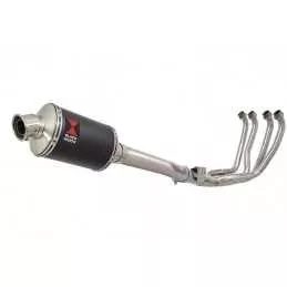 YZF1000 YZF1000R 1996-2003 Thunderace Ligne complète & Silencieux Ovale Noir En Inox 230mm