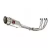 YZF1000 YZF1000R 1996-2003 Thunderace Ligne complète & Silencieux Rond GP Style En Inox 230mm