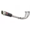 YZF1000 YZF1000R 1996-2003 Thunderace Ligne complètes & Silencieux GP Rond En Carbone + Canule en Titane 230mm