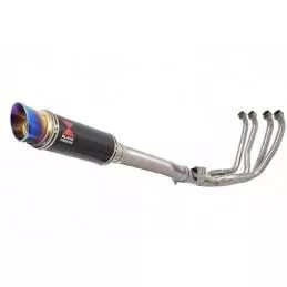 YZF1000 YZF1000R 1996-2003 Thunderace Ligne complète & Silencieux GP Rond En Carbone + Canule en Inox Anodisé 230mm