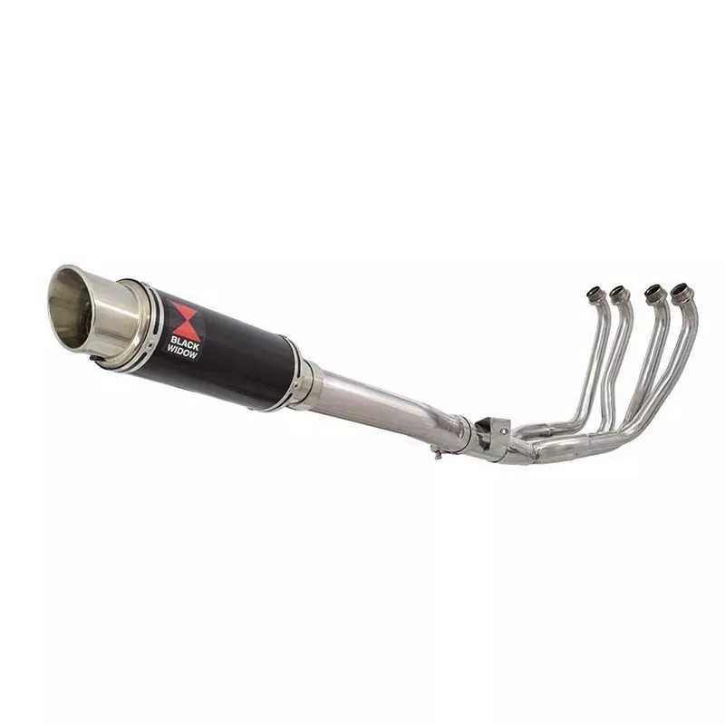 YZF1000 YZF1000R 1996-2003 Thunderace Ligne complète & Silencieux Rond GP Style Noir En Inox 230mm