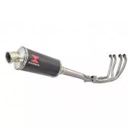 YZF1000 YZF1000R 1996-2003 Thunderace Ligne complète & Silencieux Ovale En Carbone 300mm