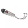 Yamaha YZF600R YZF 600 Thundercat Ligne complète & Silencieux Ovale En Inox + Canule En Carbone 400mm